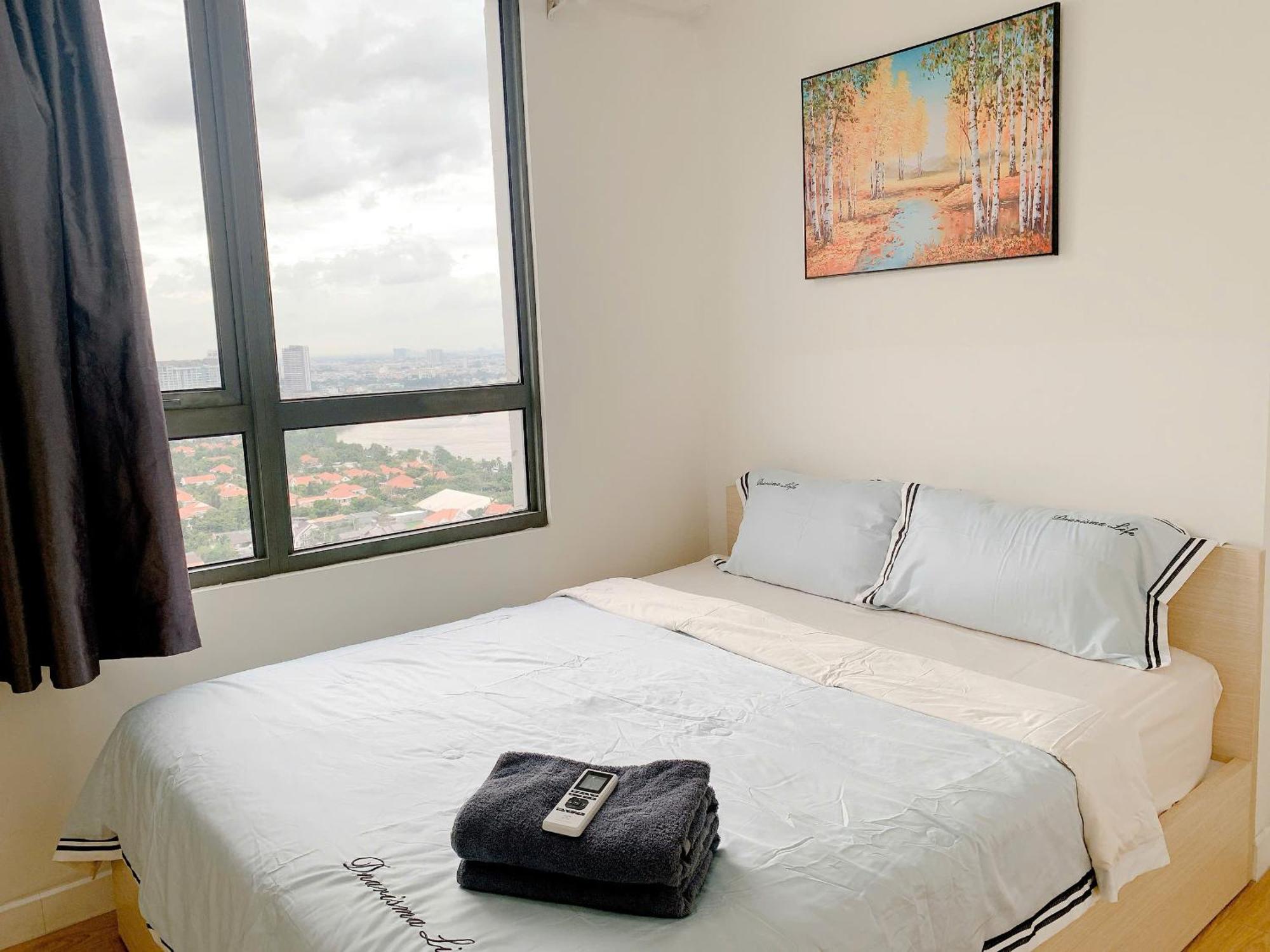 Masteri Thao Dien Comfy Apartment #Nice Balcony #Opening View Ho Či Minovo Město Exteriér fotografie